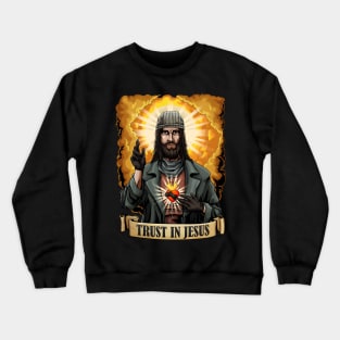 Trust in Jesus - Walking Dead Crewneck Sweatshirt
